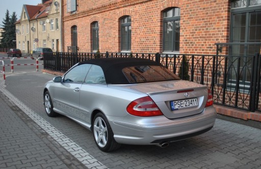 MERCEDES CLK W209 спойлер елерона на клапані якість!!! - 6