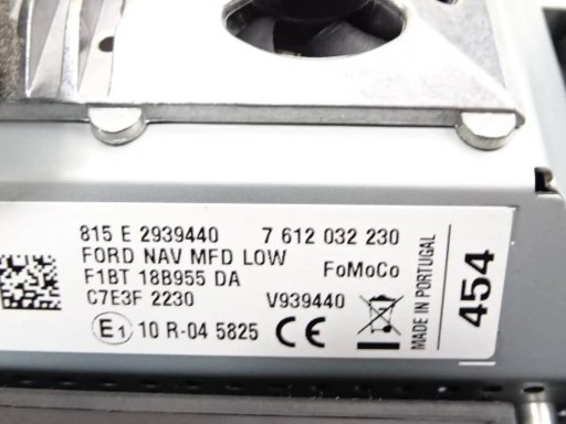 Екран дисплея GPS радіо Ford Focus MK3 - 5