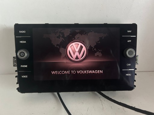 VW GOLF 7 PASSAT B8 Tiguan II екран дисплей MIB2 8 '5nn919605b - 8