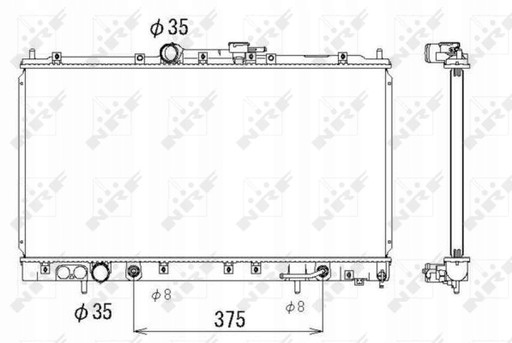 Рідинний охолоджувач NRF 53313 - 2