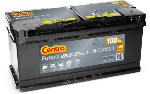 Akumulator Centra Futura CA1000 100Ah 900A - 1