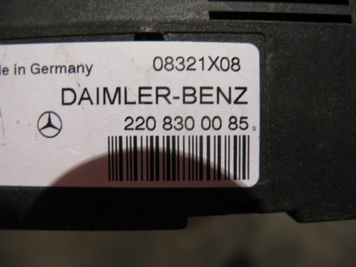 Mercedes S клас W220 модуль термоблока 2208300085 - 4