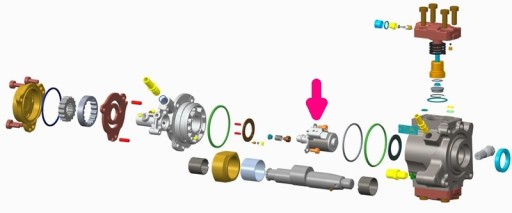 Клапан дозування VCV VDO / Siemens 1.6 TDCI HDI - 2