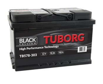 Akumulator Tuborg Black 12V 78Ah 760A - 1