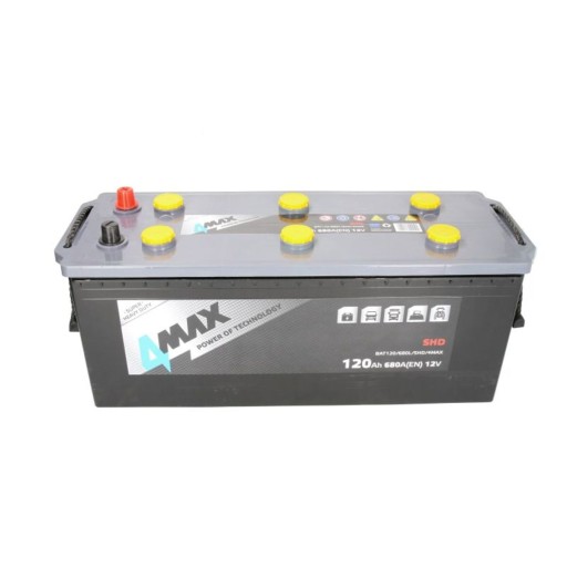 Akumulator 4MAX 12V 120Ah 680A L+ BAT120/680L/SHD/ - 3