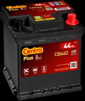 CEN CB440 AKUMULATOR CENTRA 44AH/400A 12V +P PLUS - 2