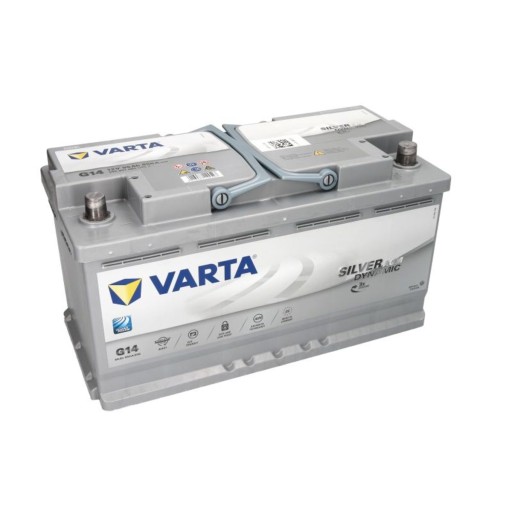 Akumulator Varta Start&Stop AGM 95 Ah 850 A P+ - 2