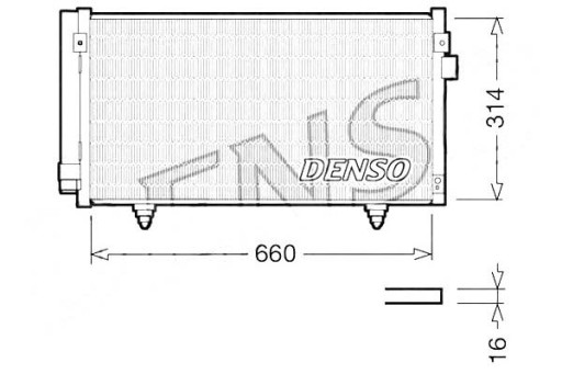 DENSO DCN36003 Skraplacz, klimatyzacja - 6