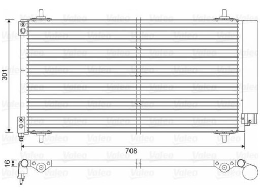 SKRAPLACZ KLIMATYZACJI CITROEN C5 II 2.2 06-08 - 2