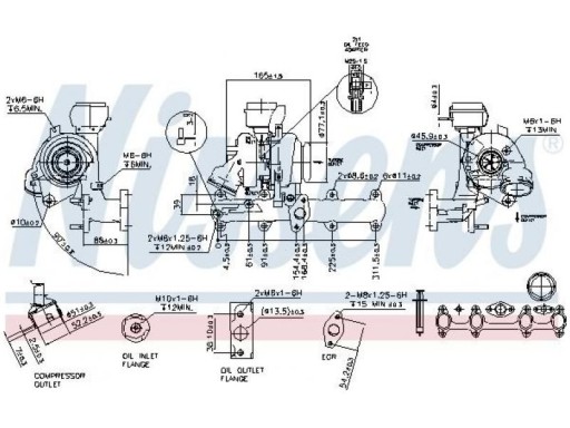 TURBOSPRĘŻARKA SEAT LEON II1P 1.9 05-10 - 2