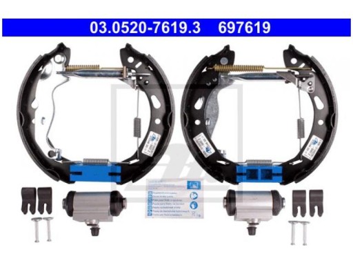 Гальмівні колодки R1349 ATE 03.0520-7619.3 - 2