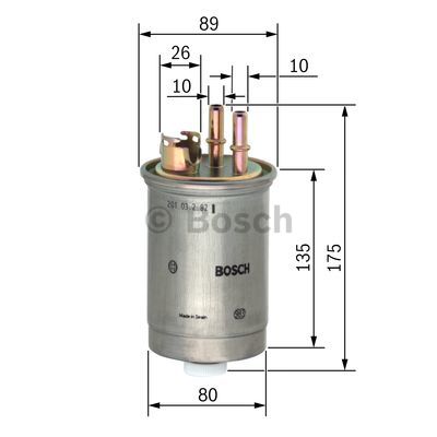 Bosch 0 450 906 357 Filtr paliwa - 6
