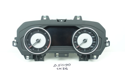 Годинник лічильник VW TOUAREG 760 III 760920771 не горить дисплей - 1