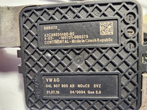Датчик NOX зонд VW TRANSPORTER T5 T6 ориг. 04L907805AR * - 2