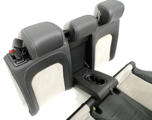 Кожаные сиденья ALCANTARA VW PASSAT B8 массаж - 3