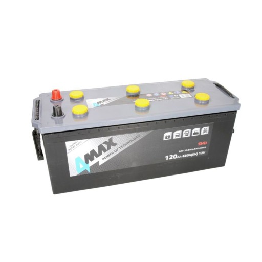 Akumulator 4MAX 12V 120Ah 680A L+ BAT120/680L/SHD/ - 2