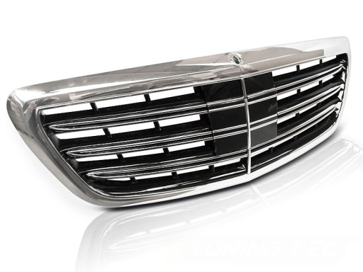 GRILL ATRAPA MERCEDES W222 13-18 S65 STYLE - 1