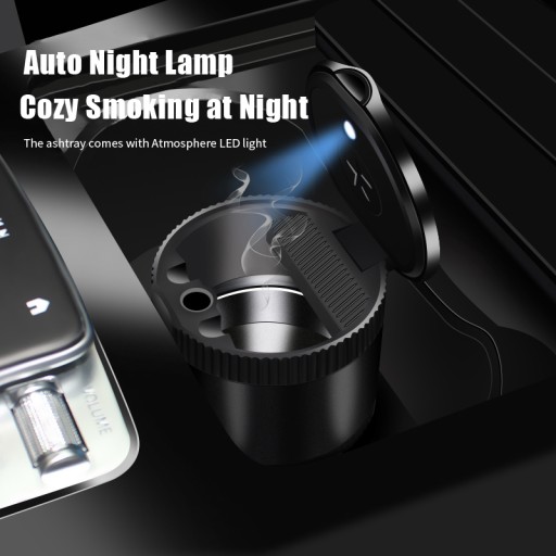Mazda LED Light автомобильная пепельница - 4