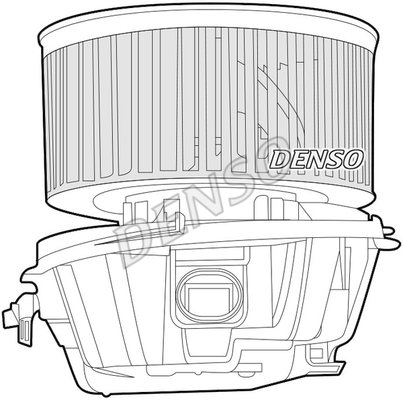 Wentylator nawiewu DENSO DEA07008 - 2