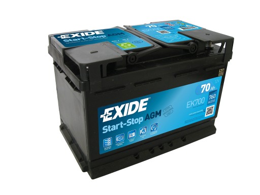 Акумулятор EXIDE EK700 - 10
