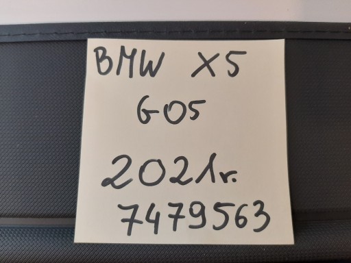 Рольставні багажника BMW X5 G05 2021 7479563 - 10