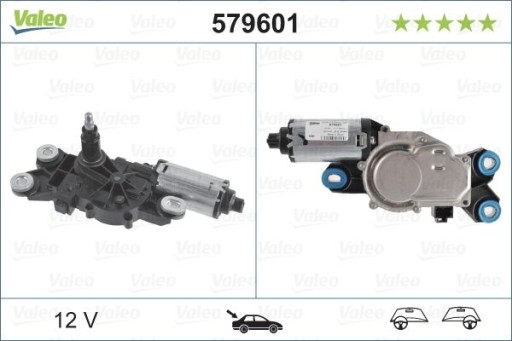 SILNIK WYCIERACZEK 579601 VALEO VOLVO V70 III - 2