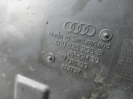 AUDI A8 D3 LIFT кришка шасі панель л - 7