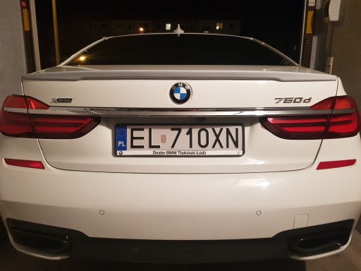 BMW 7 G11 G12 продуктивність спойлер елеронів якість!! - 8