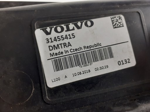 Volvo XC40 повітряний кермо жалюзі 18-22 роки. - 7