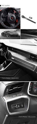 Betterhumz Alcantara оздоблення консолей Audi A6 A7 - 10