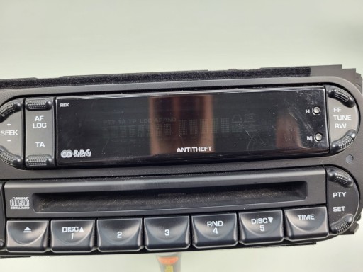 JEEP CHEROKEE KJ RADIO ODTWARZACZ CD FM Z KODEM - 9