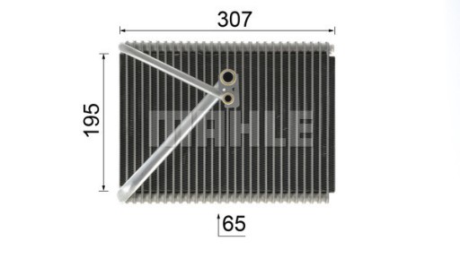 Mahle AE 87 000P Parownik, klimatyzacja - 11