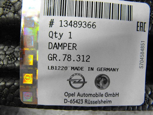 Opel Insignia B Універсал амортизатор заднього бампера - 5