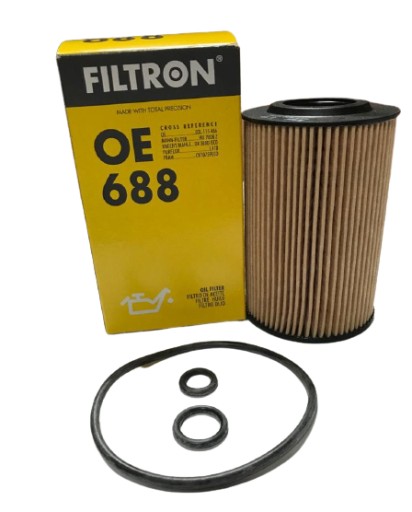 масляний фільтр FILTRON OE688 Audi SEAT SKODA VW 2,0 TD - 1