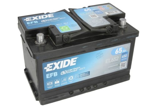 Акумулятор EXIDE 12V 65AH / 650A START & STOP P+ - 5