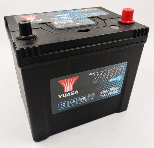 Акумулятор Yuasa YBX 7005 EFB 12V 65AH 620A P+ - 1