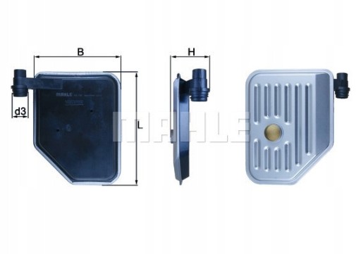 Knecht HX 156 гидравлический фильтр, автоматический skr - 2