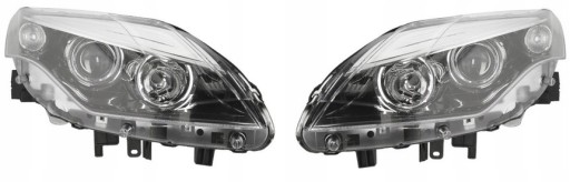 REFLEKTOR LAMPA RENAULT LAGUNA 3 10- VALEO L+P - 1