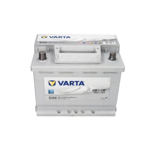 Акумулятор 63AH / 610A L+ / D39 VARTA SILVER DYNAMIC - 7