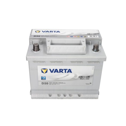 Акумулятор Varta Silver Synamic 63AH 610A L+ - 3