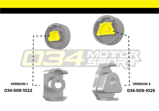 Гольф mk7 R GTD dogbone вставити вставити подушки 034 - 5