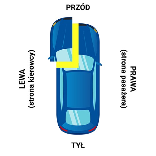 BŁOTNIK VW CADDY III 3 2K LD7U LEWY PRZÓD OCYNK - 2