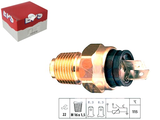 ДАТЧИК ТЕМПЕРАТУРИ РІДИНИ РАДІАТОРА [EPS] - 1