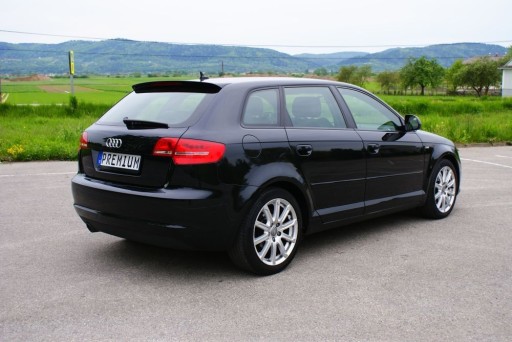 Audi A3 5D SPORTBACK S-LINE спойлер елерона грунтовка - 3