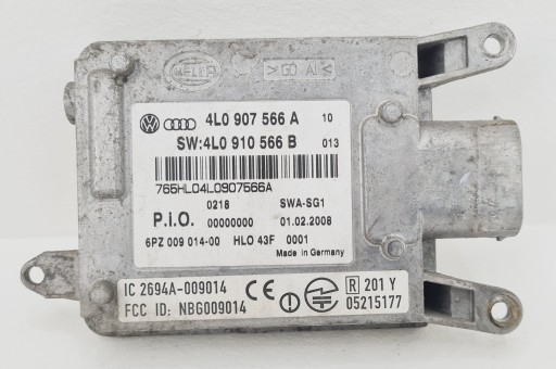 Audi A8 D3 Lift Lane Assistant 4L0907566A - 2