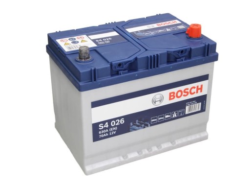 Акумулятор 70AH 630a SILVER S4 L + BOSCH - 10