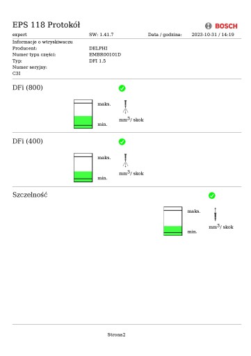 Инжектор инжектор тест 9686191080 CITROEN C4 Пикассо 1 и 2.0 HDI 11R - 3