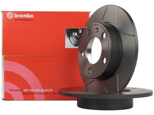 Brembo MAX диски + колодки t AUDI A1 8X A2 8Z 230 мм - 3