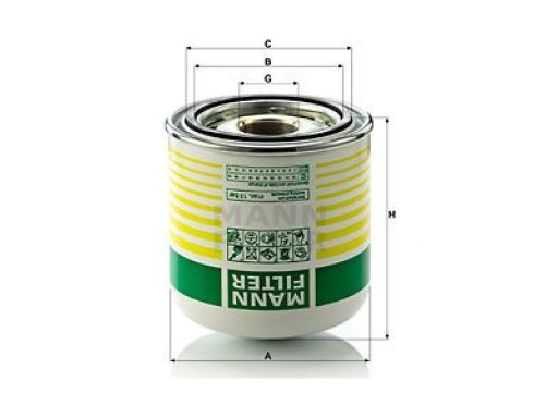 Картридж осушувача повітря MANN-FILTER TB 1364 x - 2