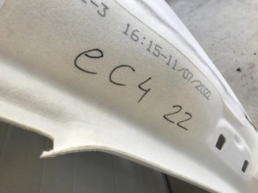 CITROEN e-C4 C4 III 2022 PODSUFITKA SUFIT - 5